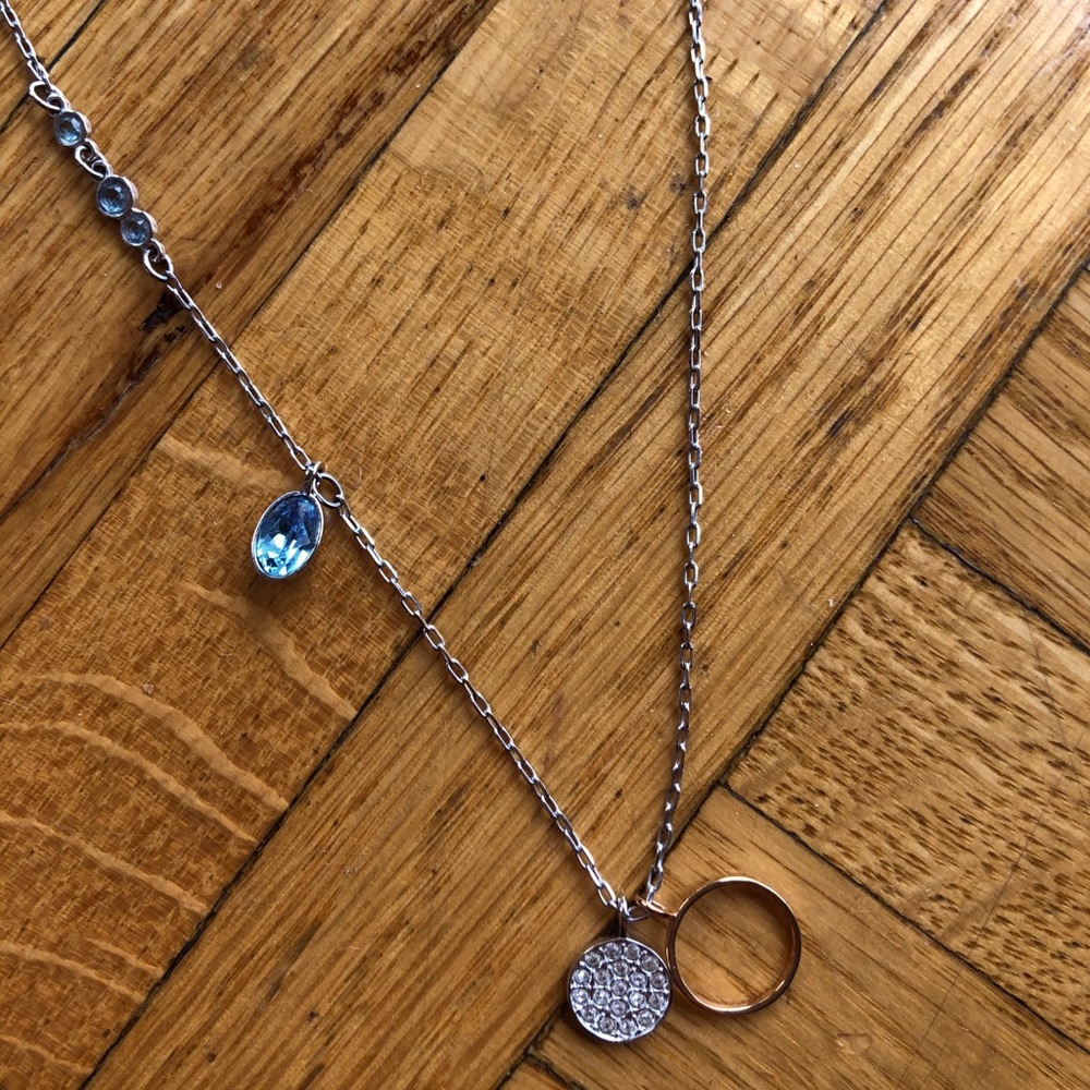 Beautiful Swarovski Sterling Silver Necklace
